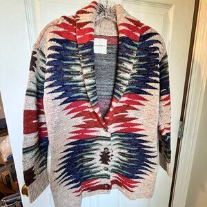 Lucky Brand Aztec Cardigan - XS